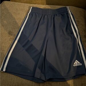 Adidas Kids Blue Athletic Shorts